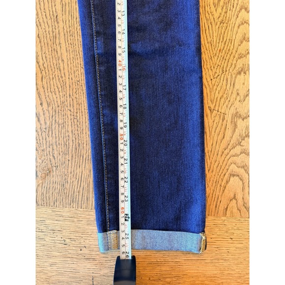 AG Jeans Stilt Cigarette Crop Roll Up Dark Size 29 - Picture 10 of 10